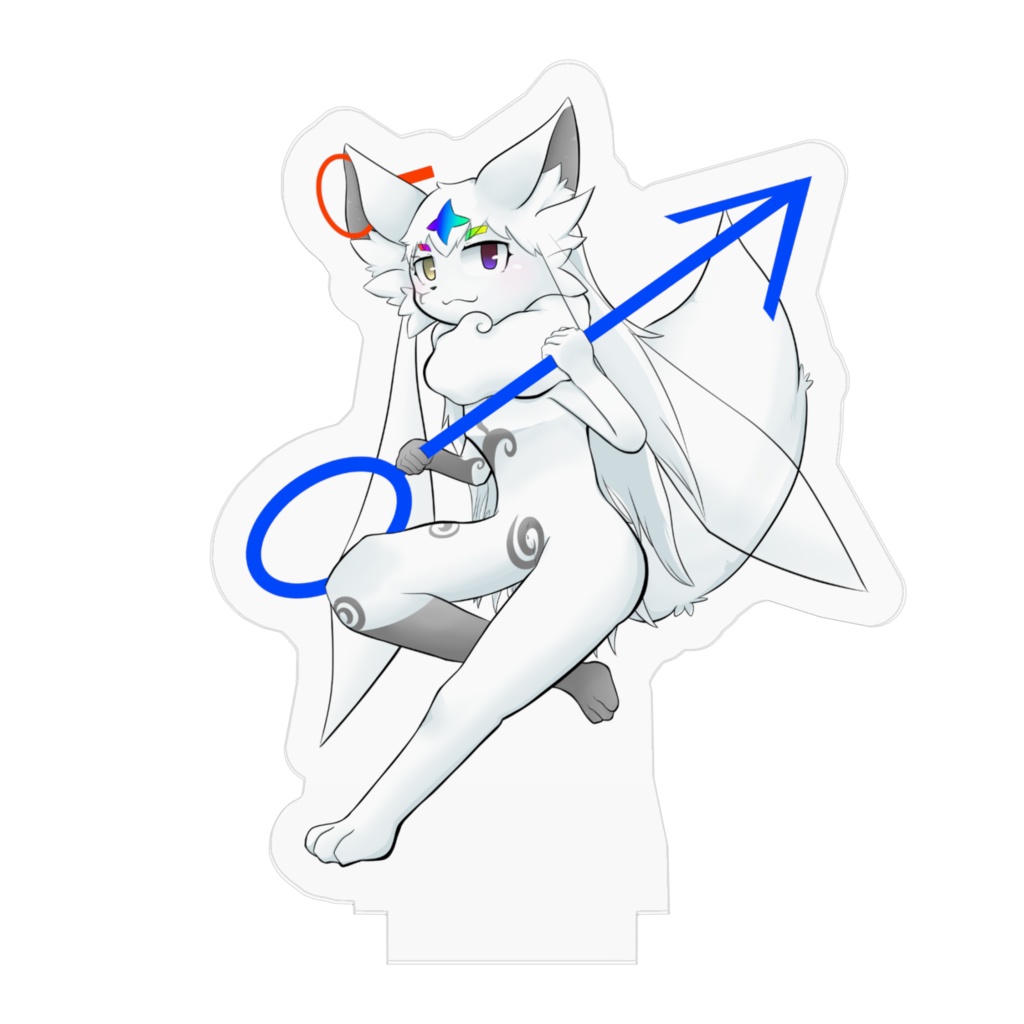 雌獣人形態OwataOwataアクリルスタンド