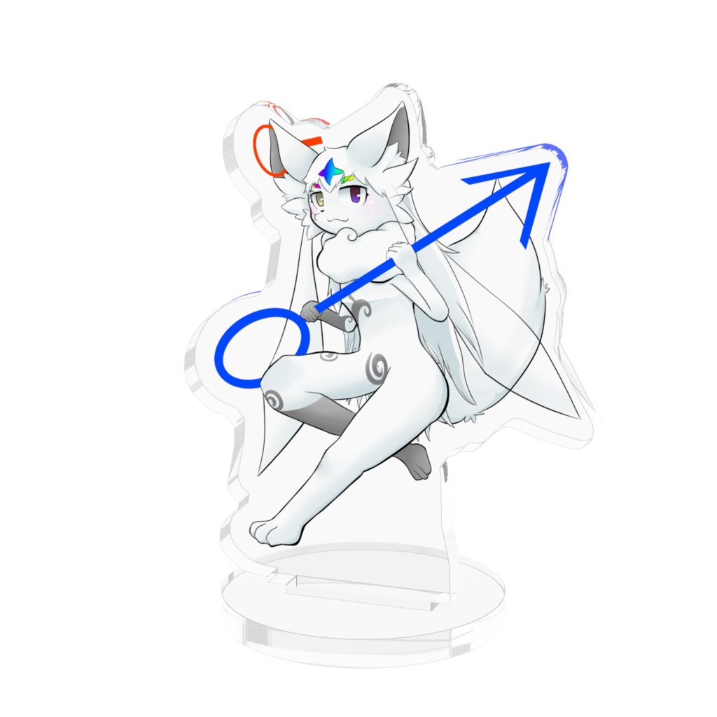 雌獣人形態OwataOwataアクリルスタンド