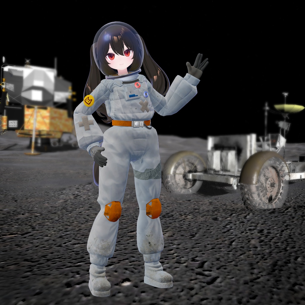 【カリンちゃん対応】宇宙服 PBテスト済み