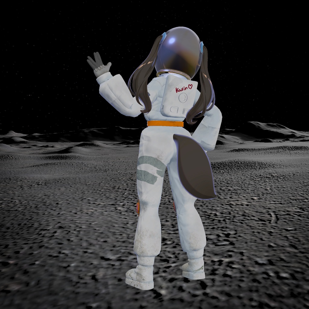【カリンちゃん対応】宇宙服 PBテスト済み