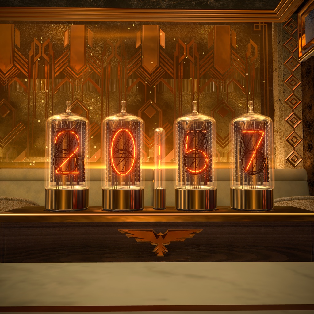 NixieTubeClock 2026アップロード