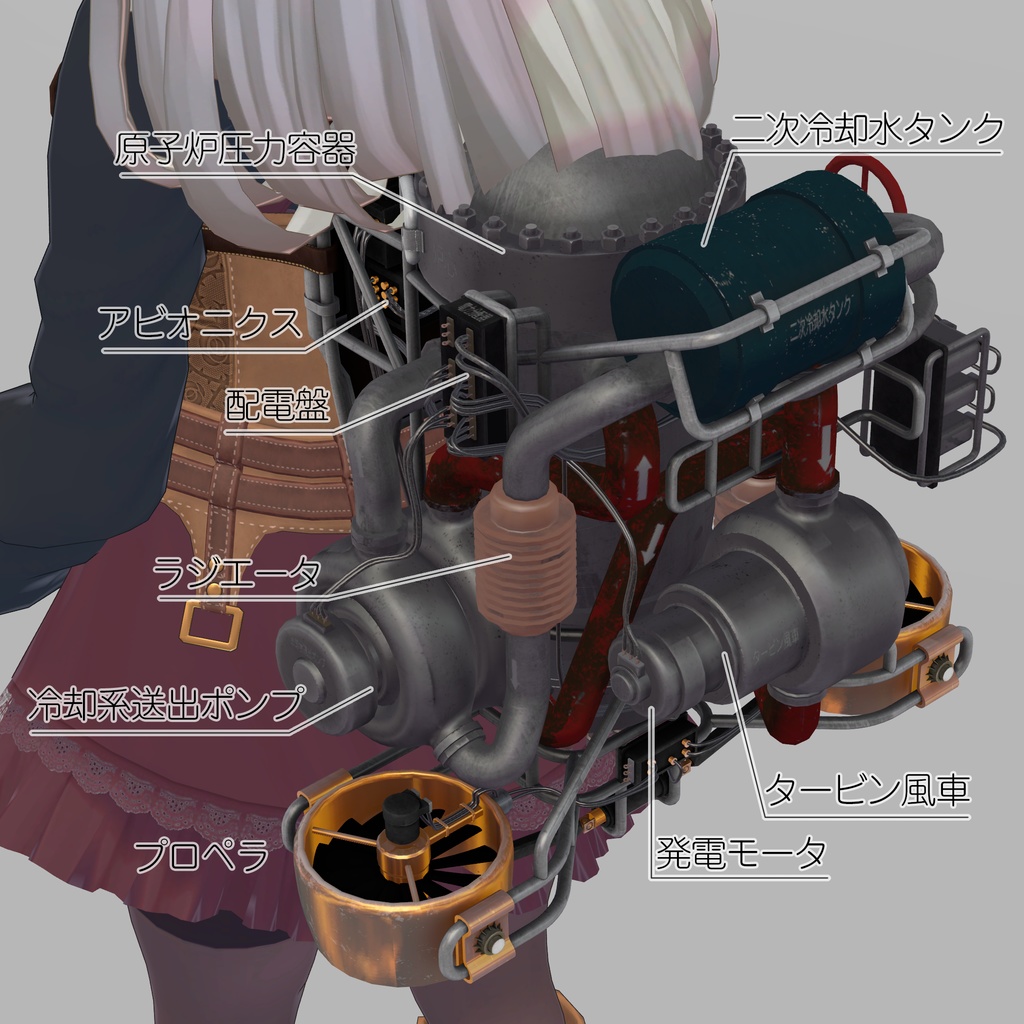 セレニウムちゃん専用原子力エンジン