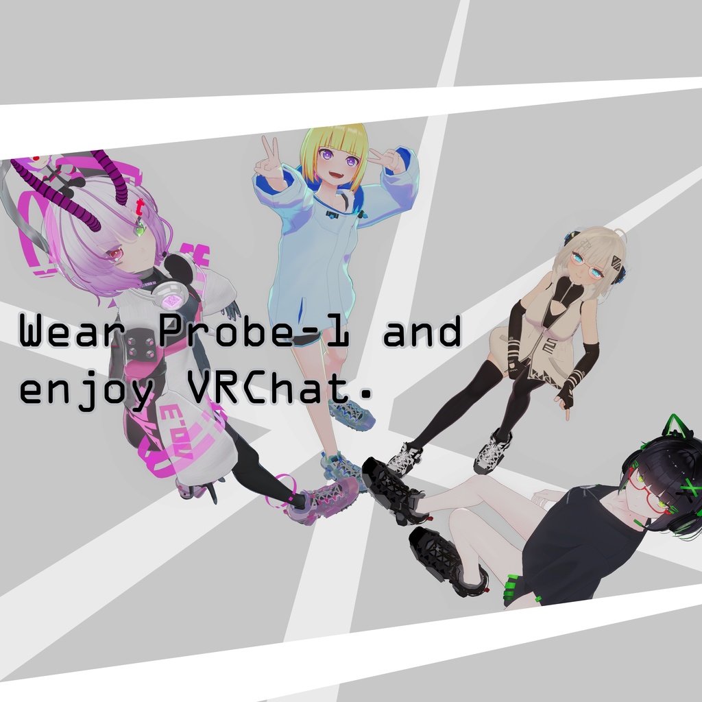アバター汎用スニーカー Probe-1