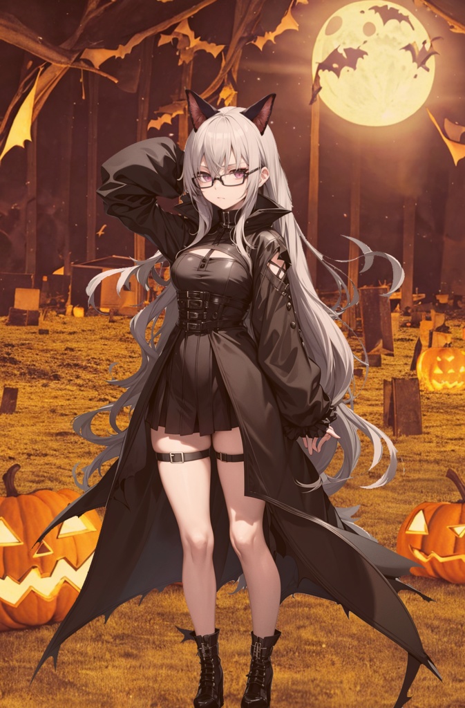 【無料:FREE】ハロウィン用変身素材(Vtuber、投稿者、配信者、実況者)