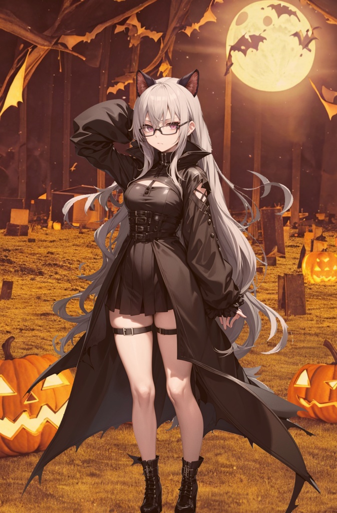 【無料:FREE】ハロウィン用変身素材(Vtuber、投稿者、配信者、実況者)