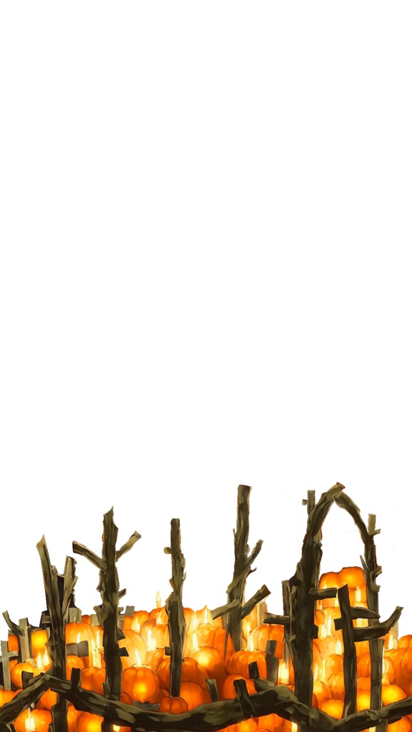 【無料:FREE】ハロウィン用 縦型 素材(Vtuber、投稿者、配信者、実況者)