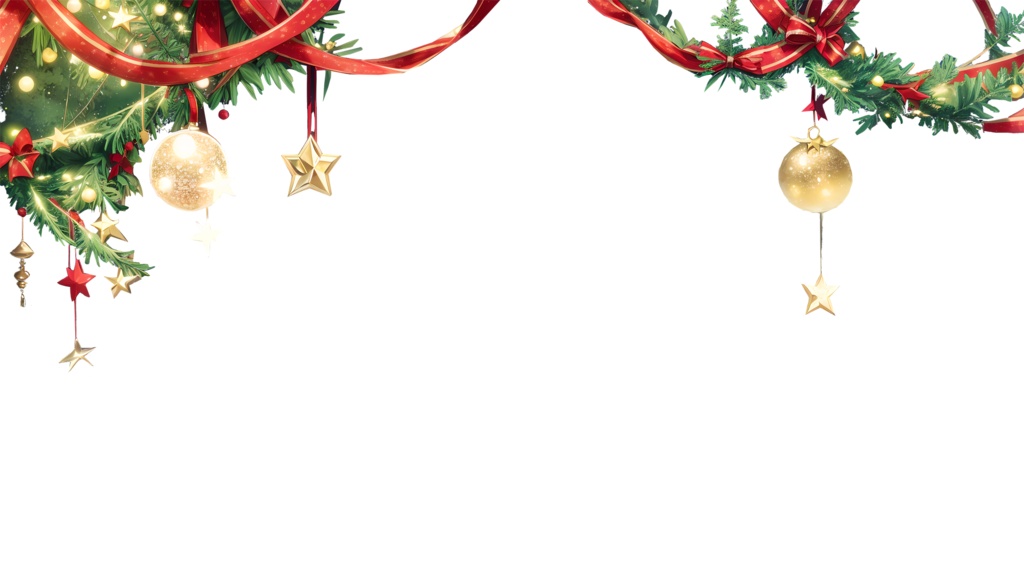 【無料:FREE】クリスマス用、配信画面・配信素材、アイコン素材(Vtuber、投稿者、配信者、実況者)