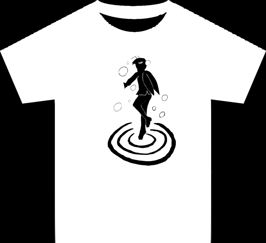 GG006＿東方Tシャツ　リグルナイトバグ（ホワイト）