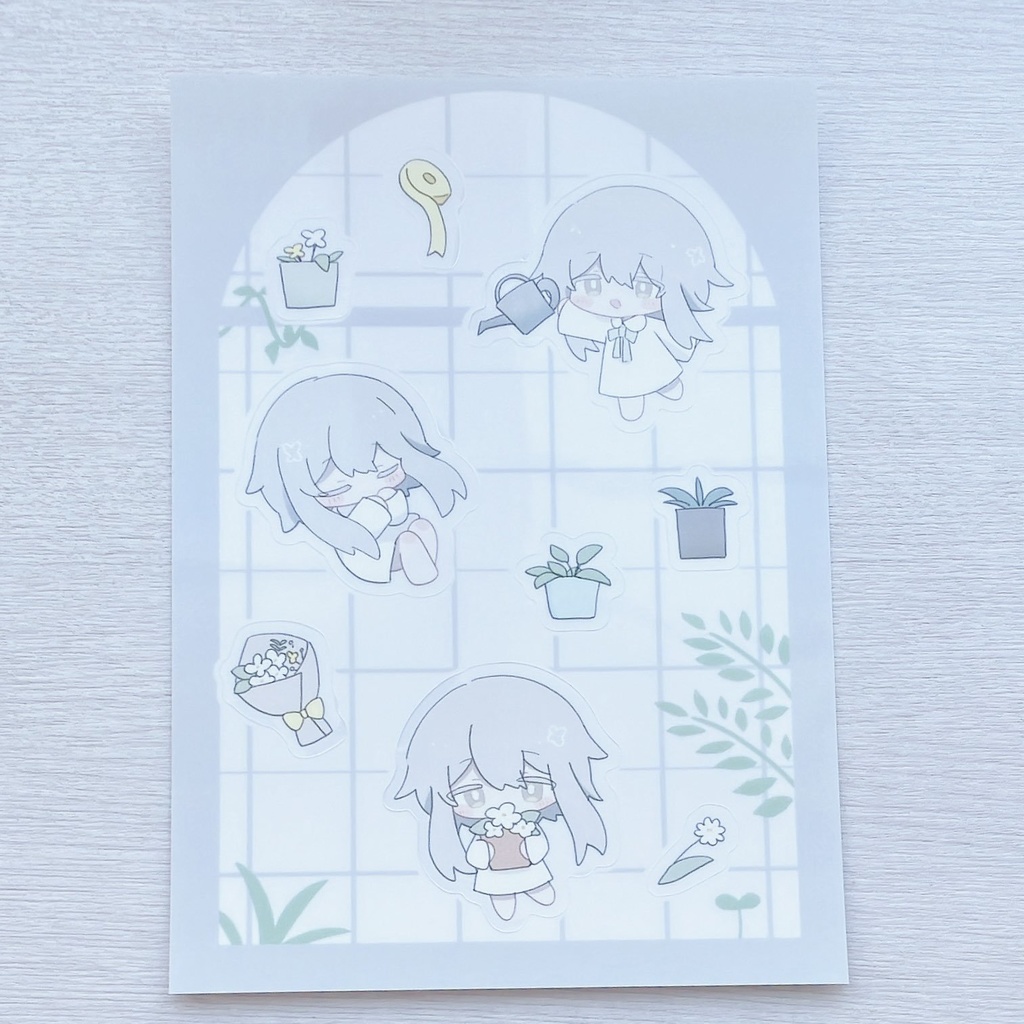 ハーフカットシール