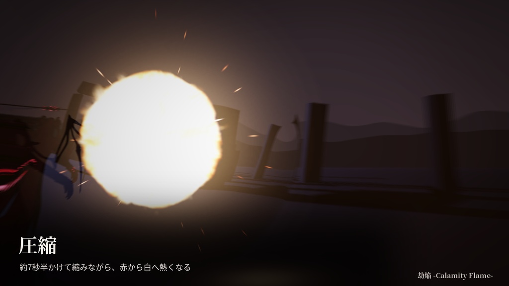 劫焔 -Calamity Flame-【VRChat / Modular Avatar 対応】