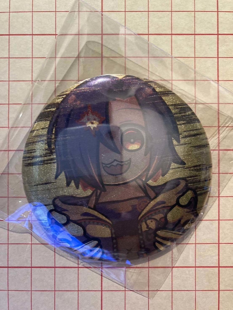 山田うに 缶バッジ