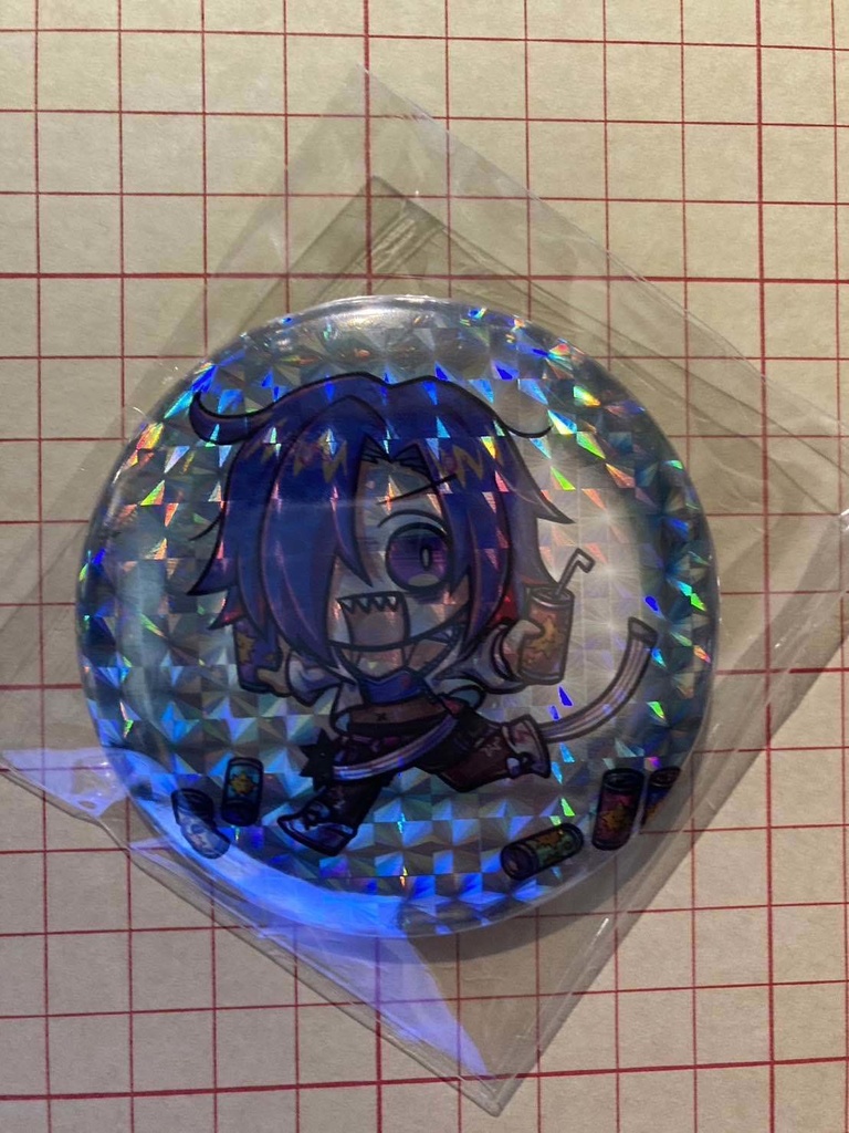 山田うに 缶バッジ