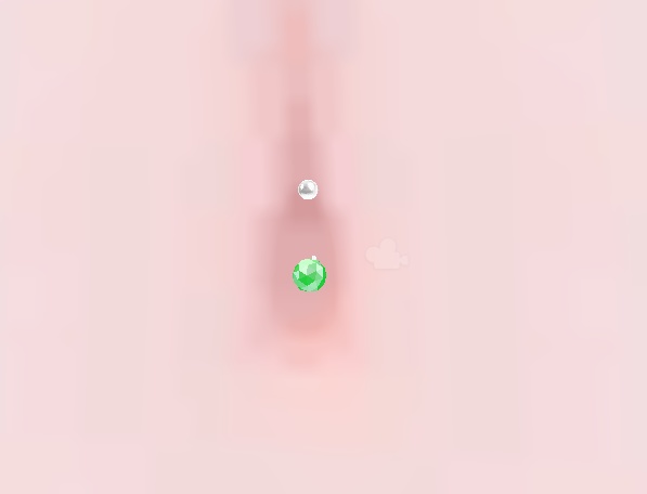 【vrchat想定】ジュエルへそピアス