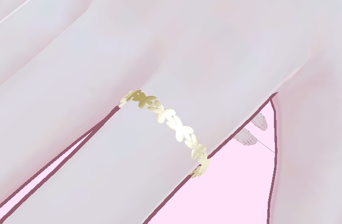 【vrchat想定】花盛りリング