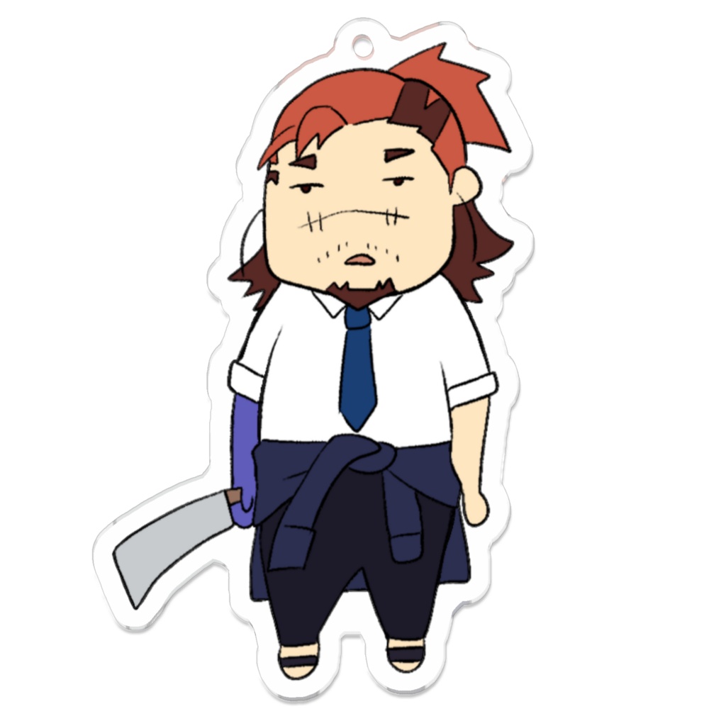 [TOUGH GUY] 放サモアクリルキーホルダー (は行)