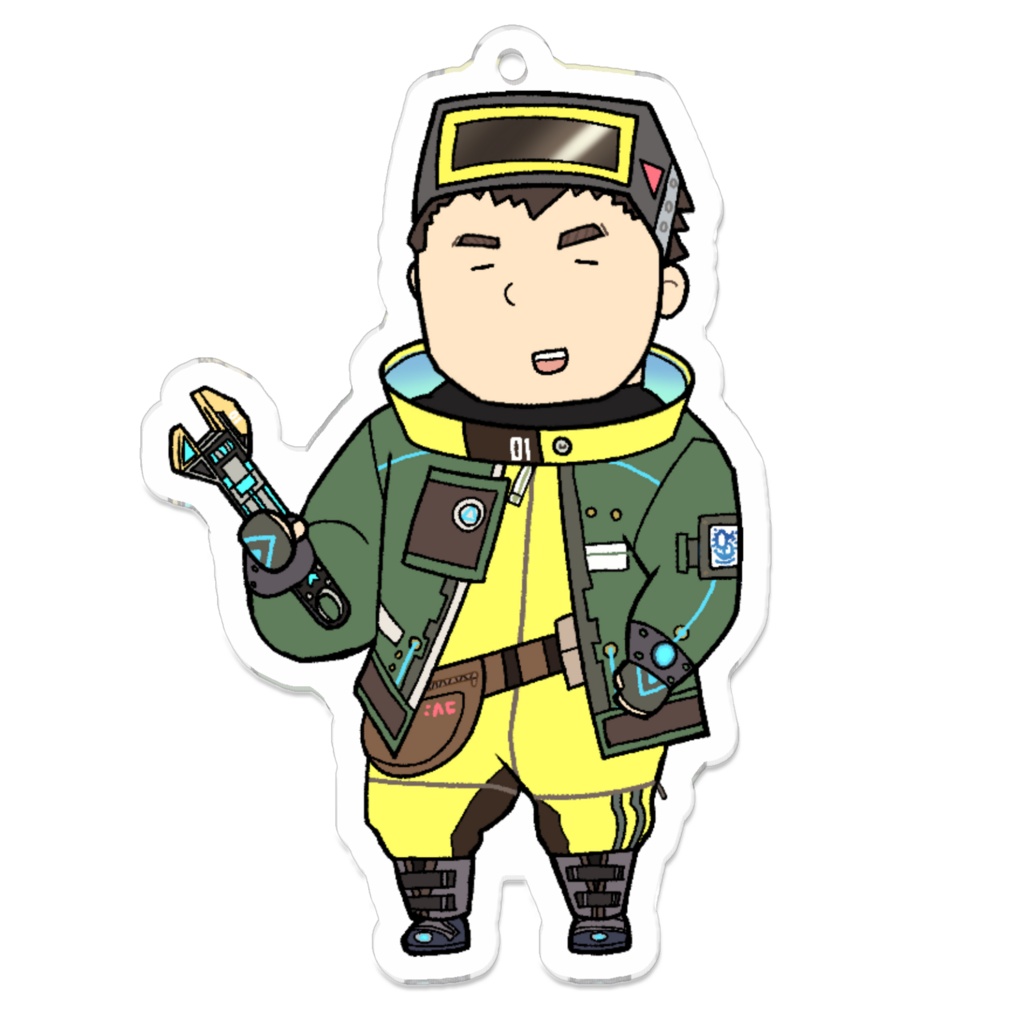 [TOUGH GUY] クレサガアクリルキーホルダー (魂友)
