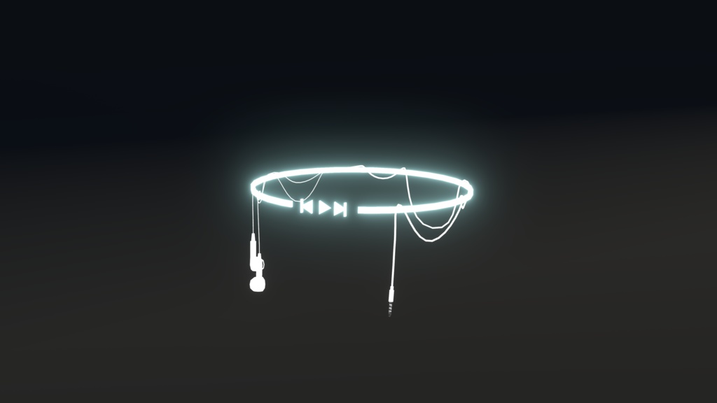 【アニメーション付き】Music Halo