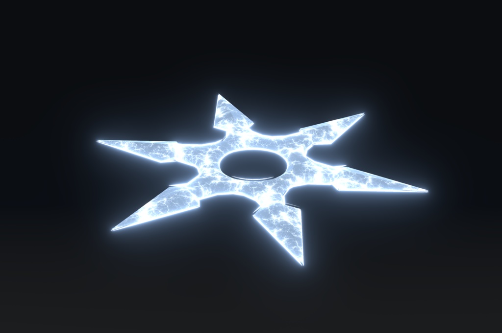 【VRChat想定】投げられる‼手裏剣ヘイロー image