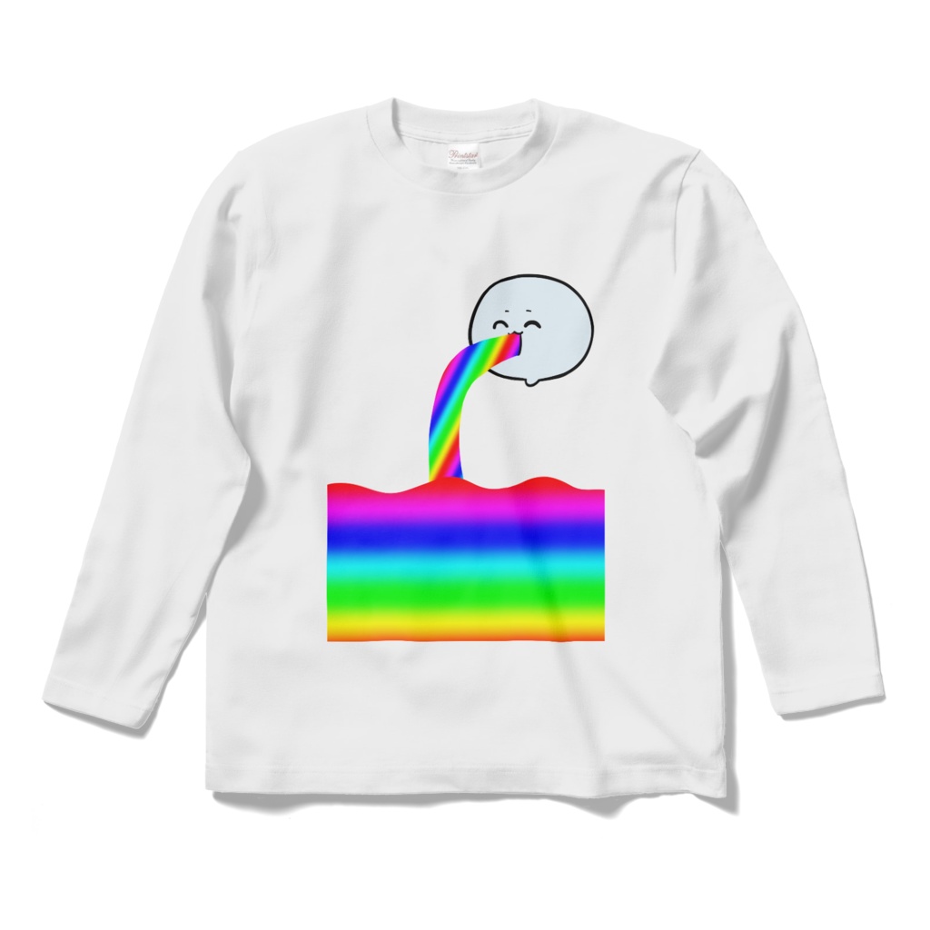 焼きのりのゲボTシャツ/長袖
