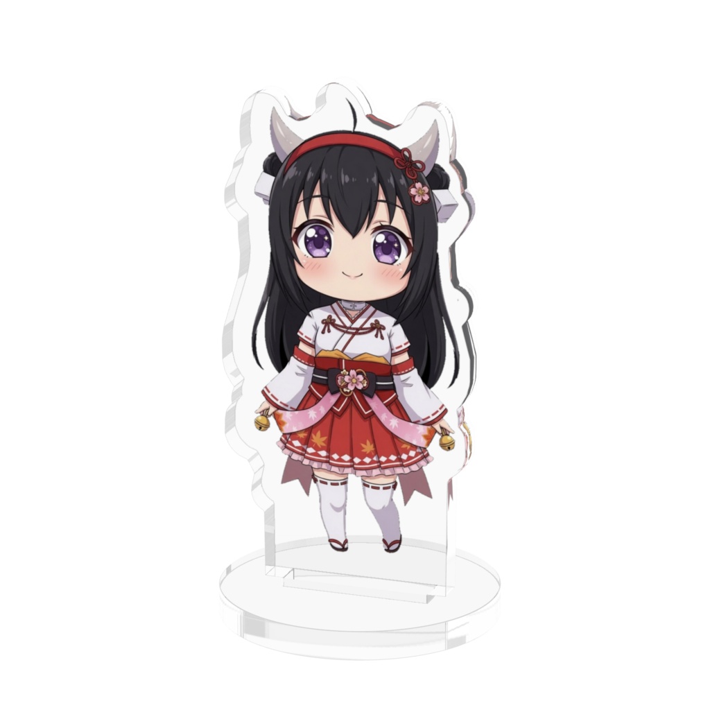 鬼病みーや 巫女 ちびキャラアクスタ