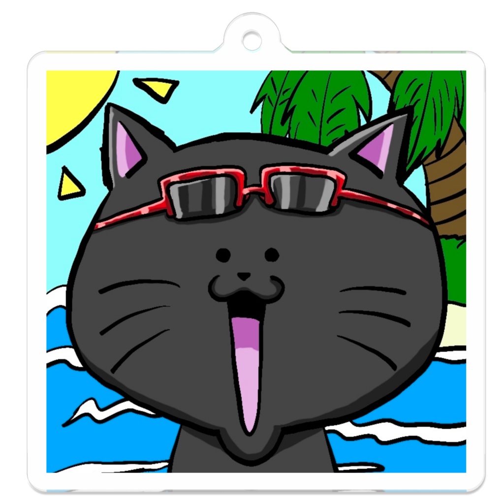 夏島アイコンキーホルダー