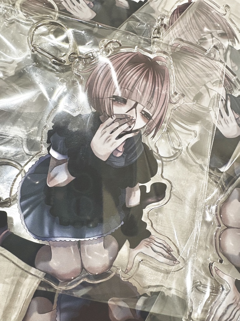 ドジっ子ちゃんでかアクキー。