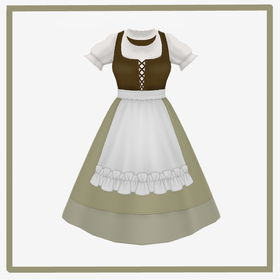 [Vroid] シンデレラドレス / Cinderella dress