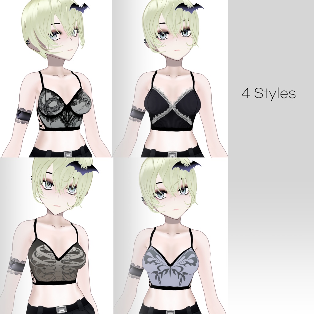 パンク ビスチェ Punk Bustier top