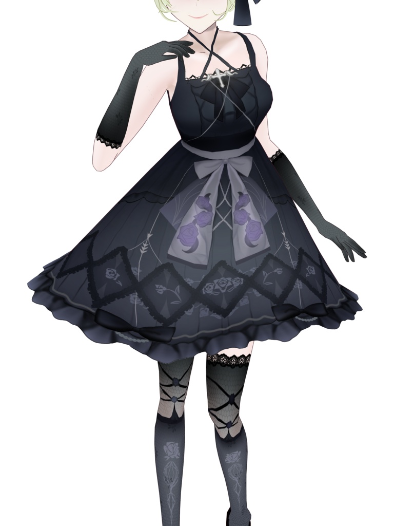 バラ ドレス セット Rose dress set