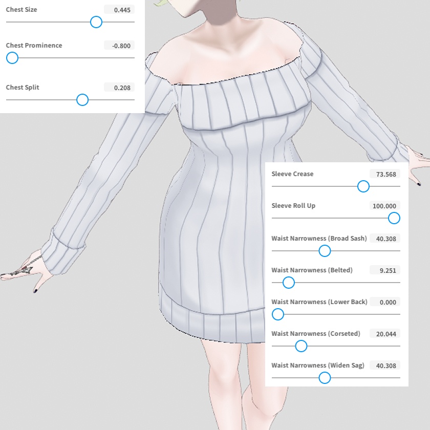 オフショルダー·セーター Off Shoulder sweater