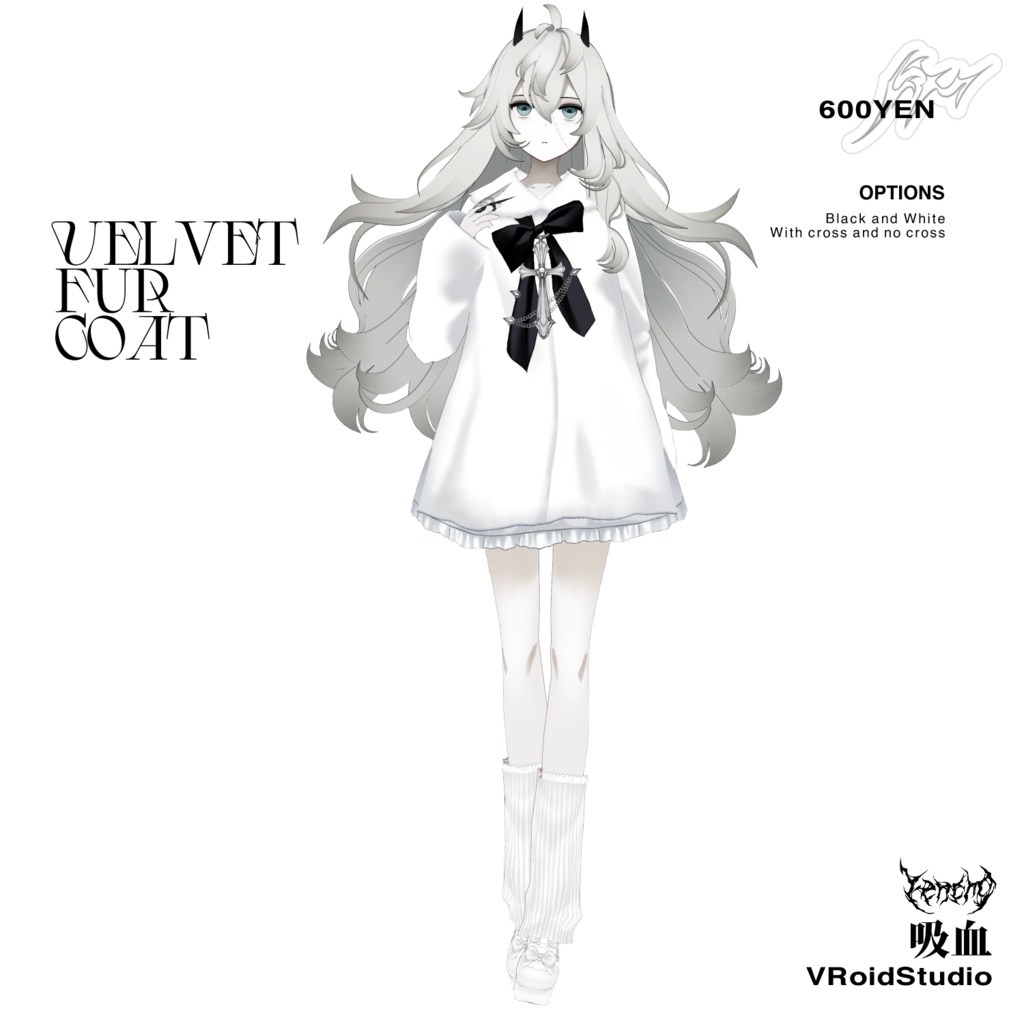 ベルベットファーコート Velvet fur coat