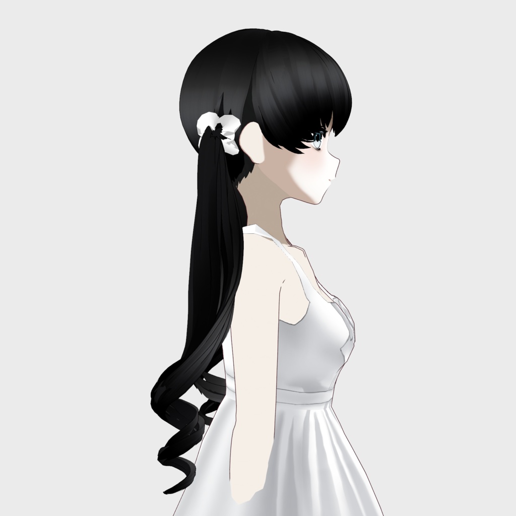 縦ロール ツインテール curly twin tail