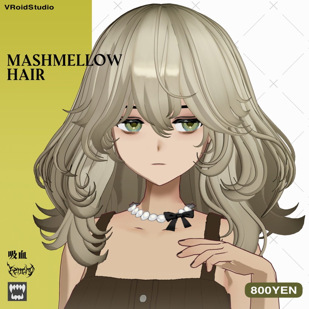 Marshmallow hair マシュマロヘア [VRoid]