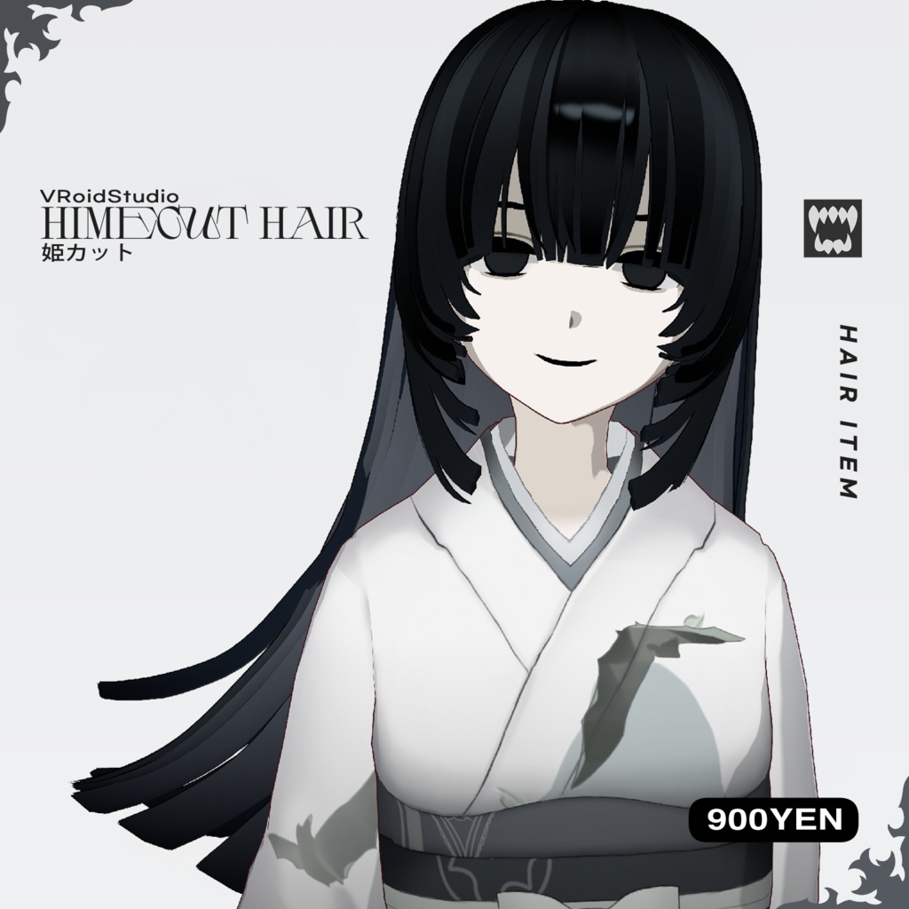 姫カット Himecut [VRoid]