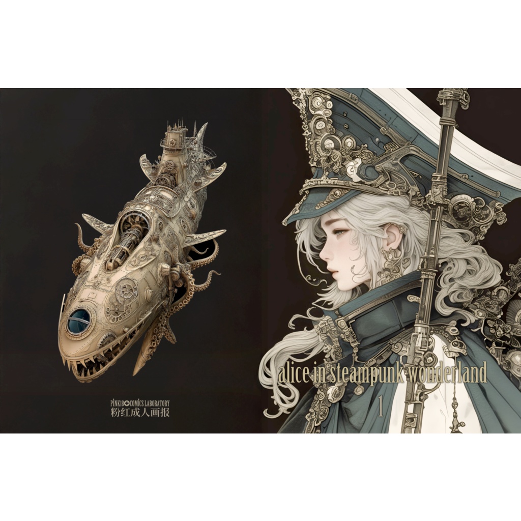 alice in steampunk wonderland 1 