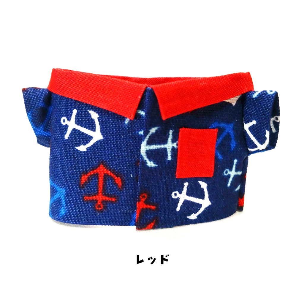 えりつきシャツ【マリン】