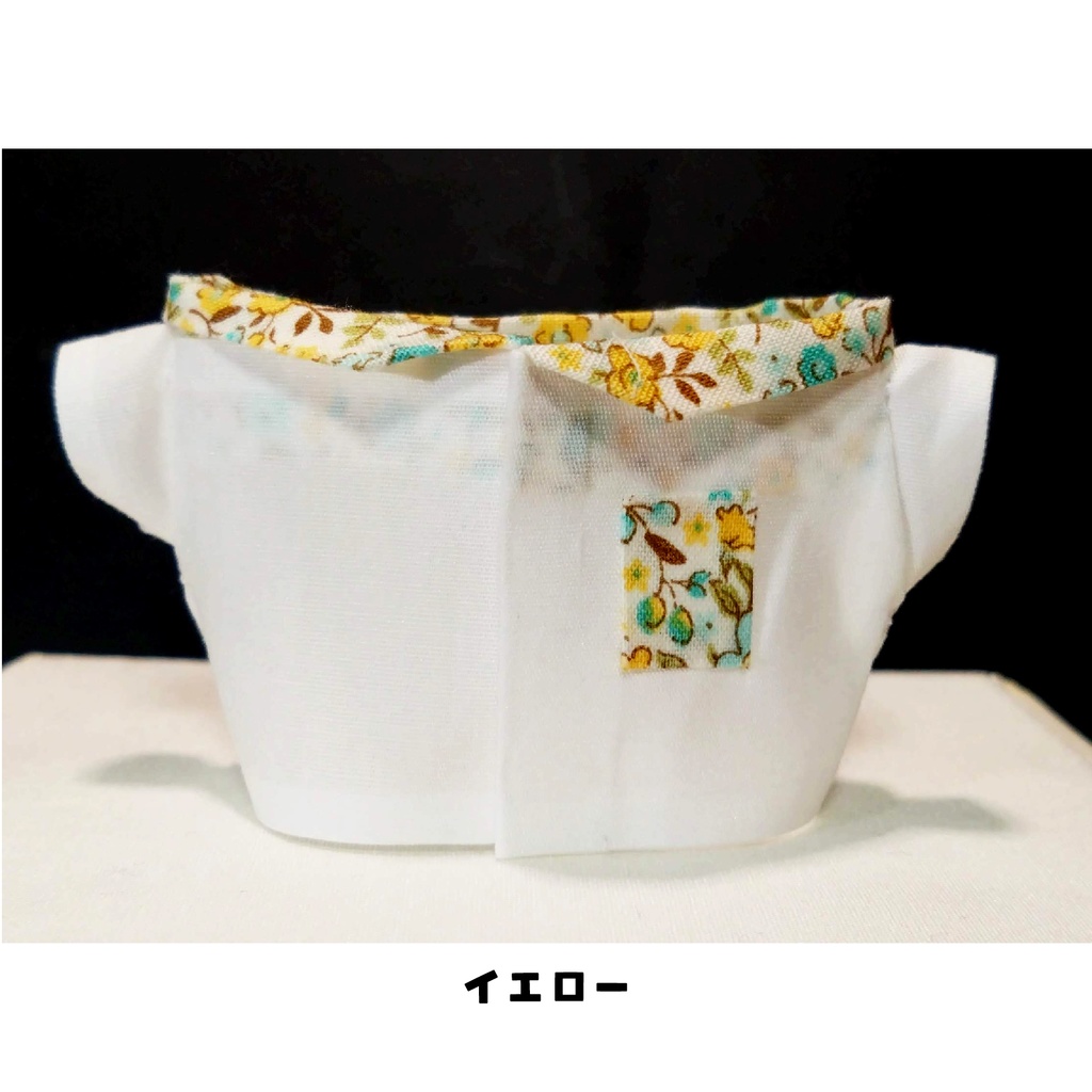 えりつきシャツ【フラワー】