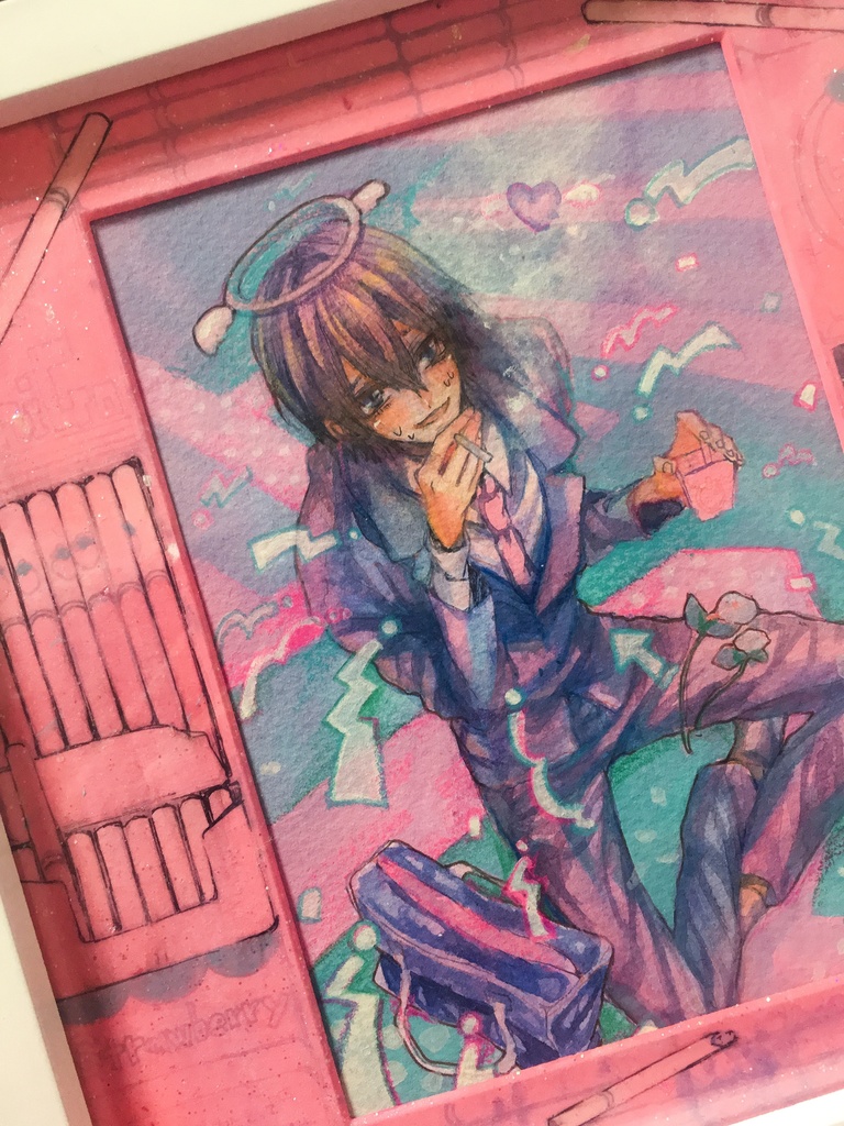 原画「煙草が死んでもやめらんない！」