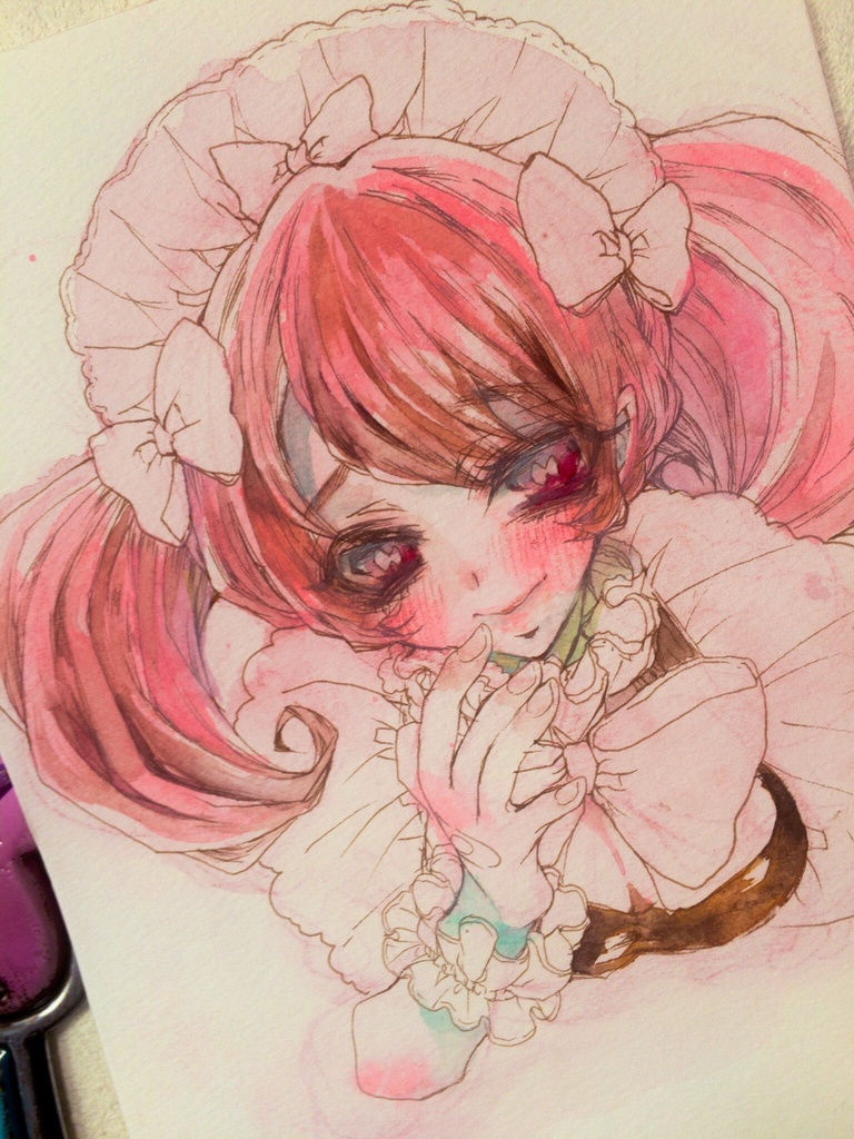 ドローイング「奥床しさは習わない」