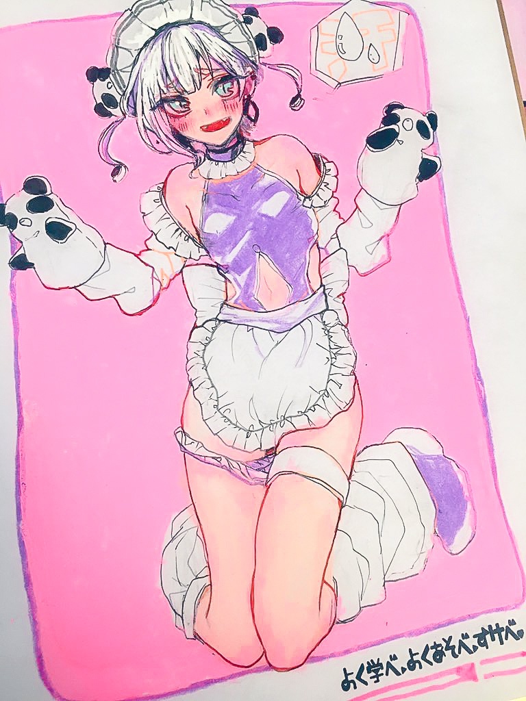 色紙ドローイング