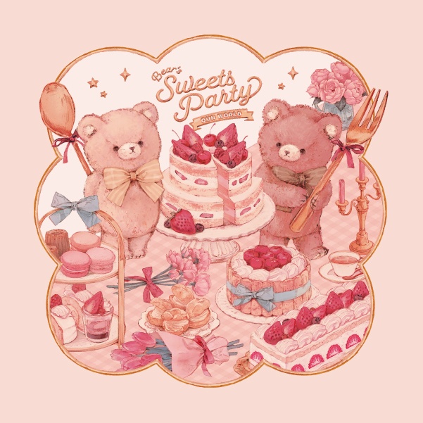 Sweets Party デザインペーパー