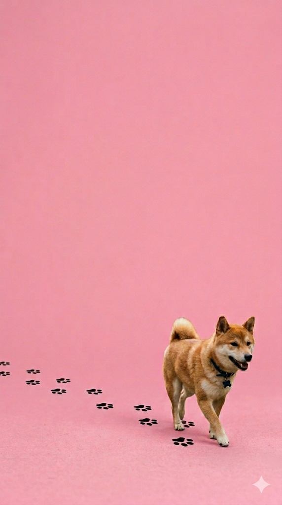 Shiba walking 3種類