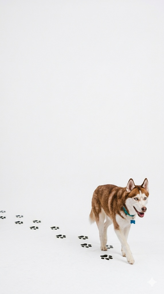 SiberianHusky walking 3種