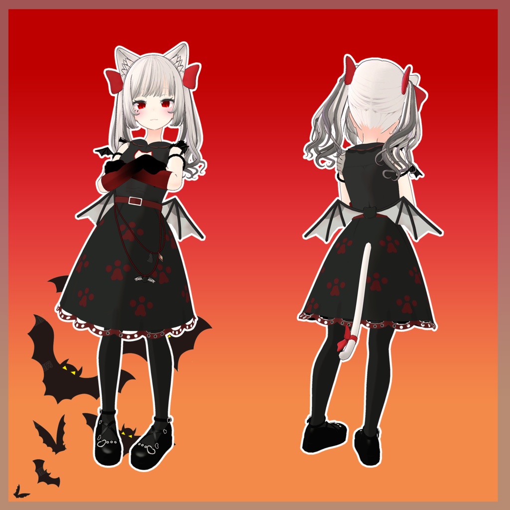 【あのん専用】♥かわいい吸血鬼洋服♡ Vampire style dress