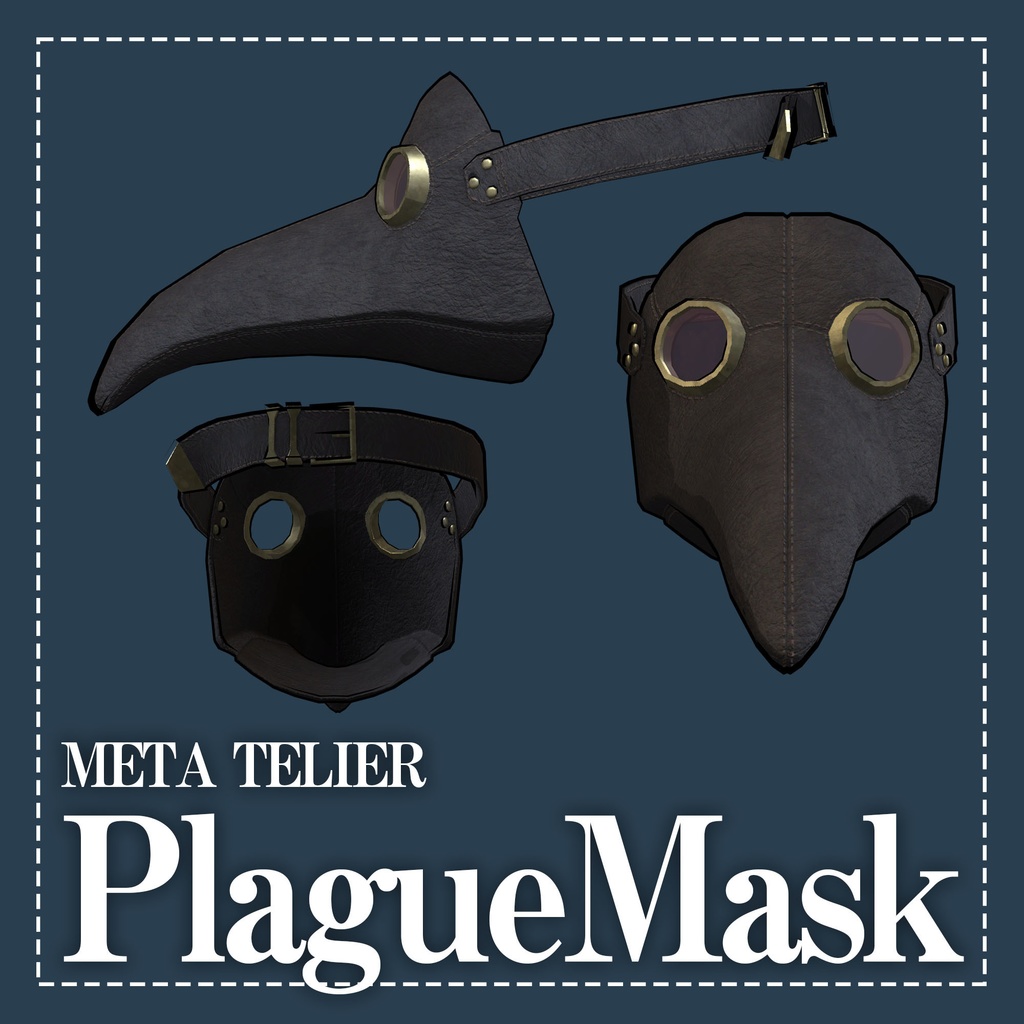 ペスト医師のマスク/Plague Mask【META TELIER】