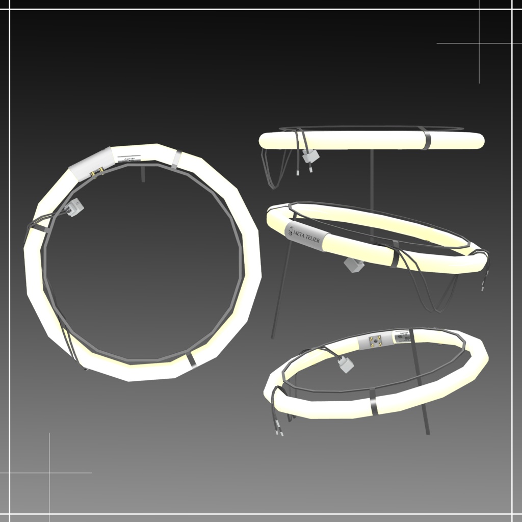 天使の蛍光灯ヘイロー/Angel Light Halo【META TELIER】