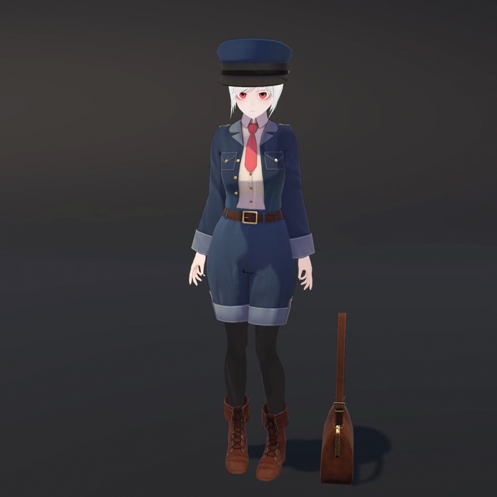 【VRChat】郵便配達員の制服/ Postman's uniform【META TELIER】