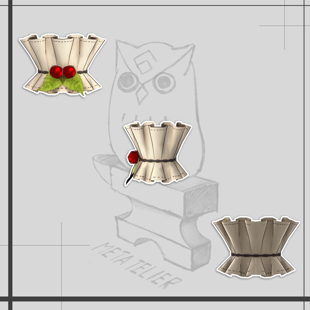 聖夜の神事服(トナカイセット)/Ritual Clothing for Holy Night (ReinDeer set)【META TELIER】