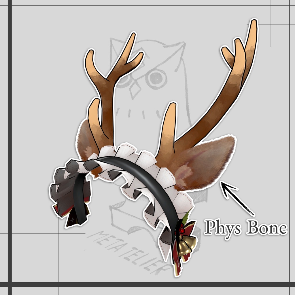 聖夜の神事服(トナカイセット)/Ritual Clothing for Holy Night (ReinDeer set)【META TELIER】