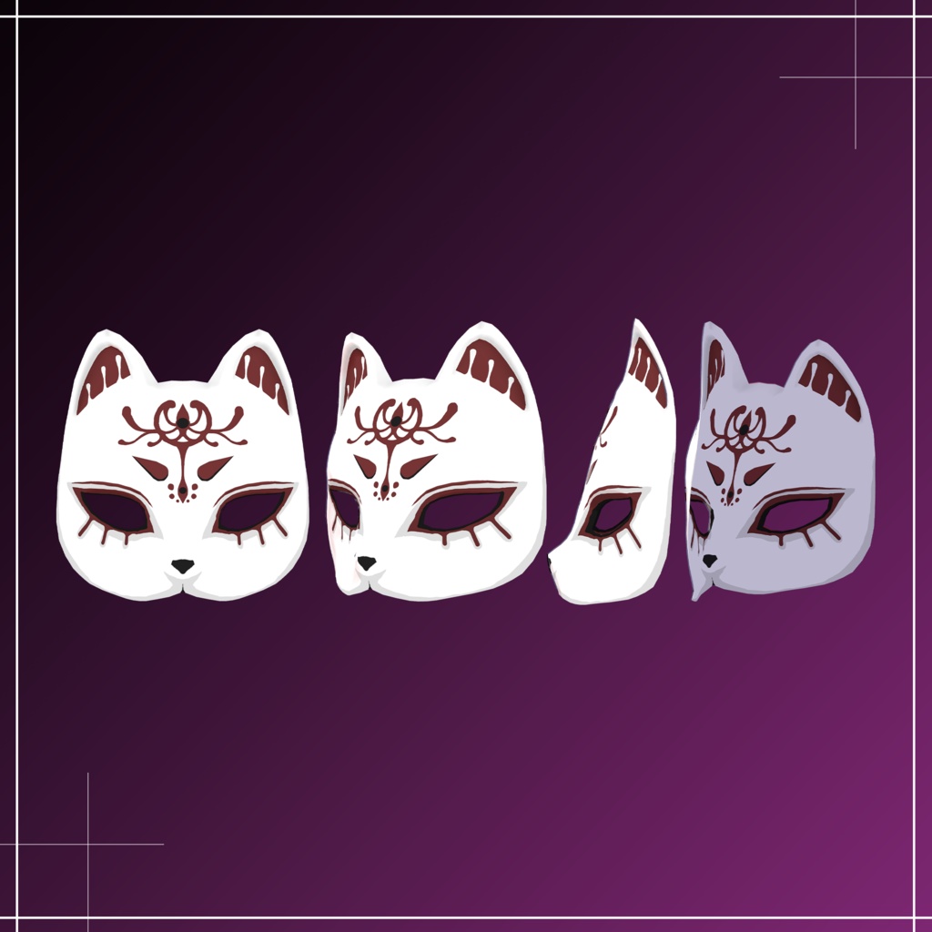 猫のお面 / Cat Mask 【META TELIER】